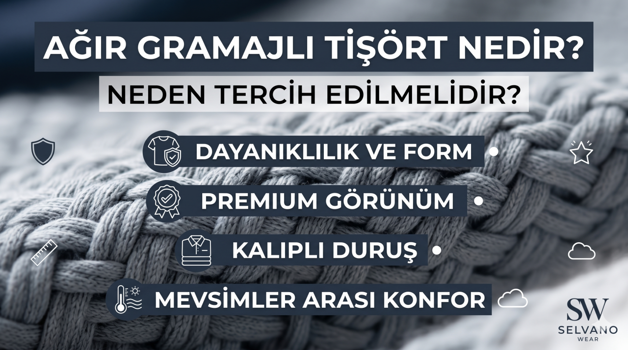 Ağır Gramajlı Tişört Nedir? Neden Tercih Edilmelidir?