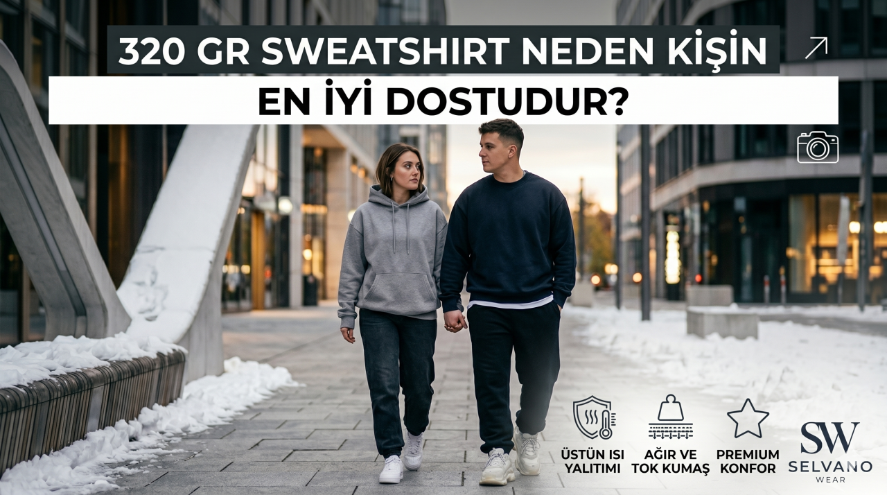 320 Gr Sweatshirt Neden Kışın En İyi Dostudur?