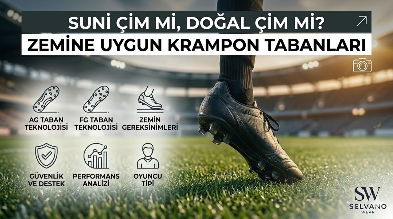 Suni Çim mi, Doğal Çim mi? Zemine Uygun Krampon Tabanları