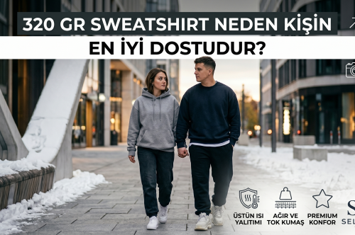 320 Gr Sweatshirt Neden Kışın En İyi Dostudur?