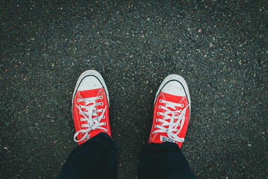 Platform Tabanlı Sneaker Erkek Kombin