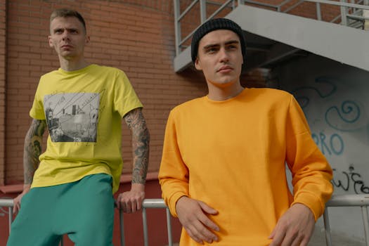 Crewneck Sweatshirt Erkek Renk Kombin