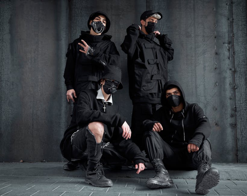 Erkek Saat Kombin Streetwear