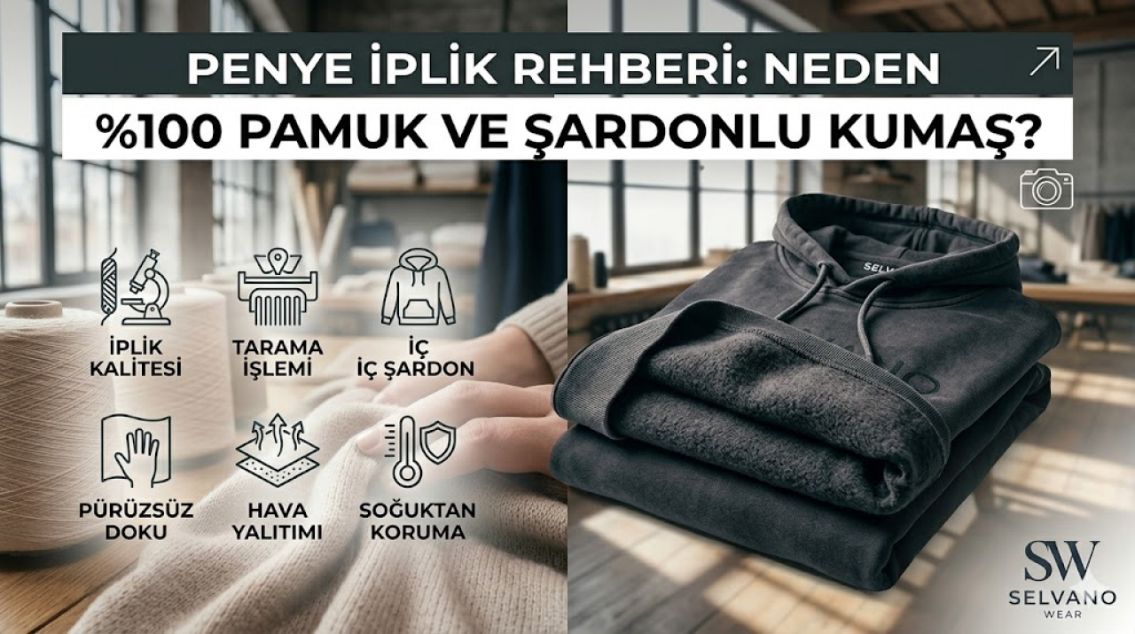 Penye İplik Rehberi: Neden %100 Pamuk ve Şardonlu Kumaş?
