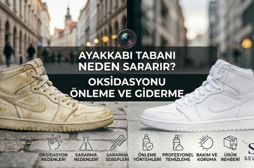 Ayakkabı Tabanı Neden Sararır? Oksidasyonu Önleme ve Giderme