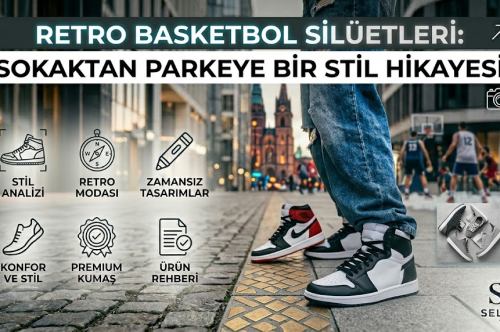 Retro Basketbol Silüetleri: Sokaktan Parkeye Bir Stil Hikayesi