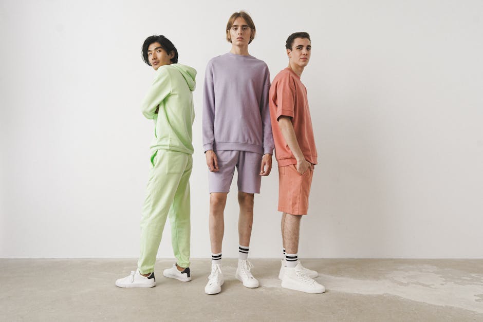 Quarter-Zip Sweatshirt Erkek Kombin