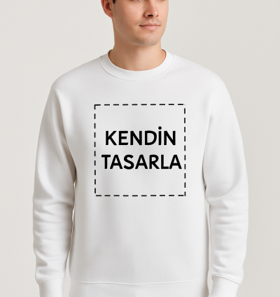 Erkek Sweatshirt (Kendin Tasarla)