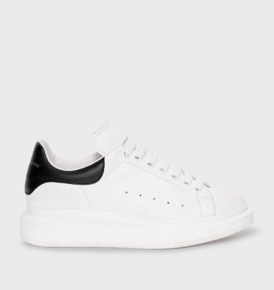 McQueen %100 Deri Beyaz Sneaker Ayakkabı – Premium Kalite Erkek Spor Ayakkabı