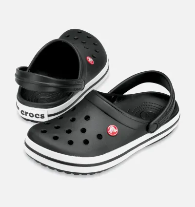 CROCS Black & White – Şık ve Rahat Terlik