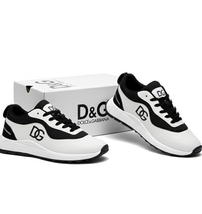D&G Stili: Konfor ve Şıklığın Buluştuğu Ayakkabı Deneyimi (White&Black)