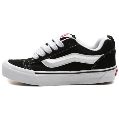Vans Knu Skool Black/White - 90'lar Stili Dolgulu