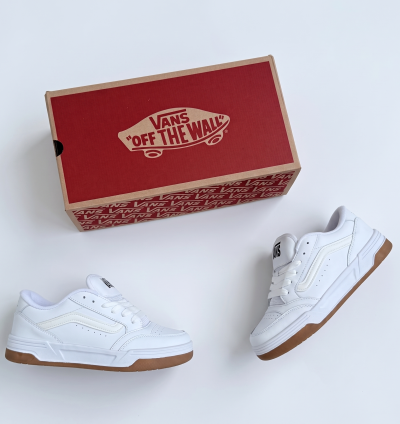 VANS Unisex Beyaz Kalın Bağcıklı Skate Ayakkabı - Knu Skool Model